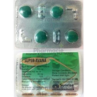 Acheter Avana - Illustration comprimés et logo pharmacie