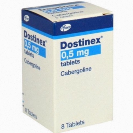 Achat Cabergoline - Comprimés et emballage pharmaceutique