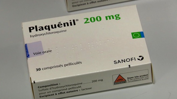 Achat Chloroquine – Illustration d’une boîte de comprimés et d’un colis de livraison