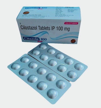 Boîte de Cilostazol - Illustration traitement