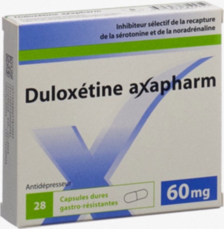 Acheter Duloxetine – capsule et silhouette humaine