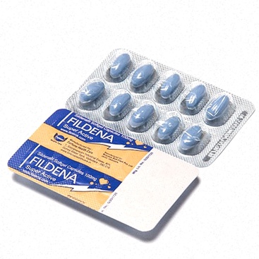 Achat Fildena en ligne - Illustration de gélules bleu ciel