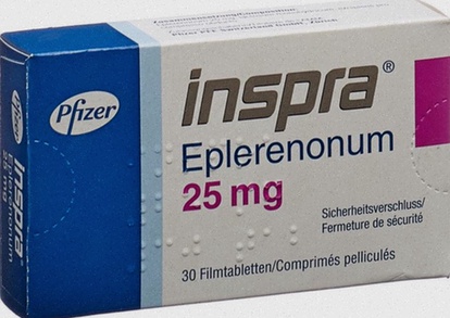 Achat Inspra en ligne - Illustration du comprimé Inspra