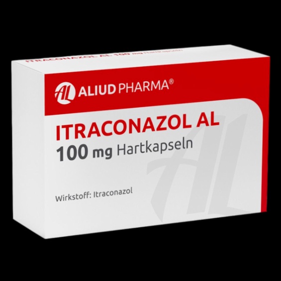 Acheter itraconazole sans ordonnance - illustration de gélules et boîte