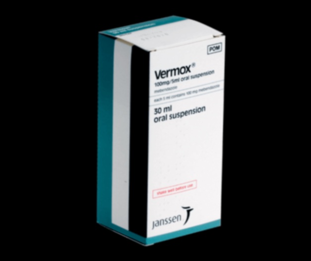 Acheter Vermox - Représentation d'un comprimé de vermox