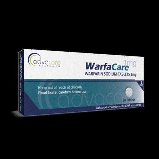 Acheter Warfarin - Illustration d’un flacon et de comprimés