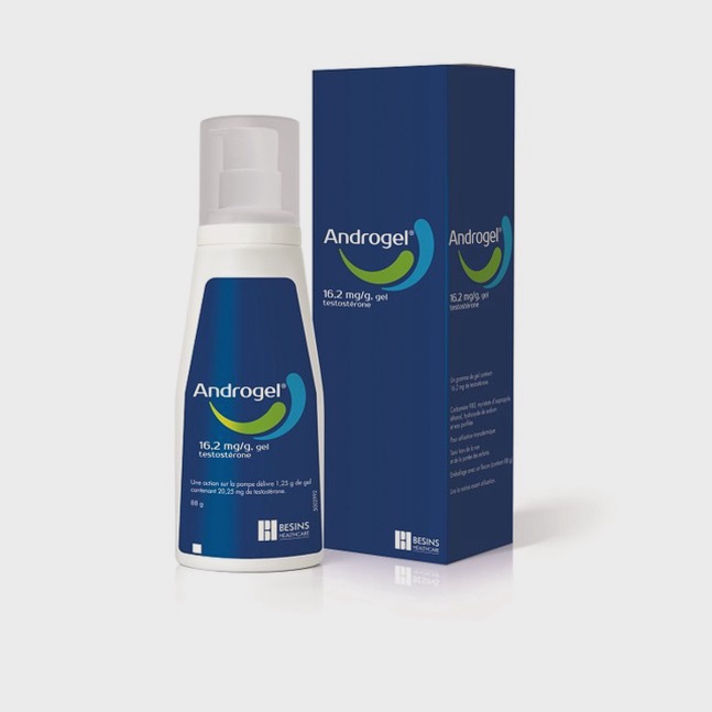 Acheter Androgel - Illustration tube de gel