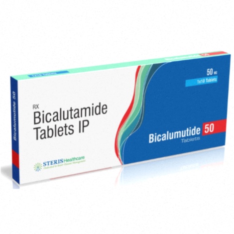 Bouteille de gélules de Bicalutamide