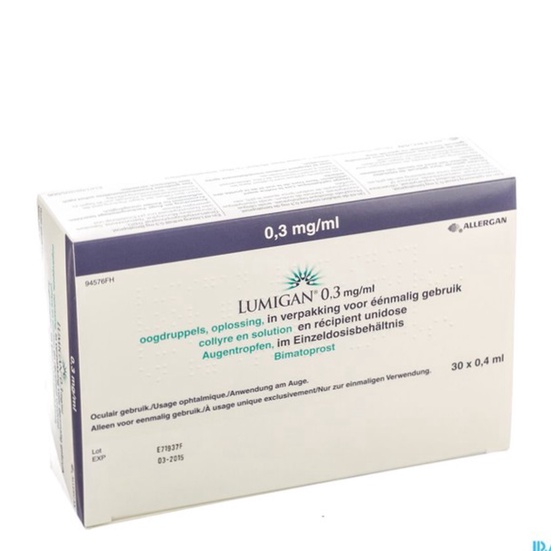 Acheter Lumigan - Flacon ophtalmique et ordonnance