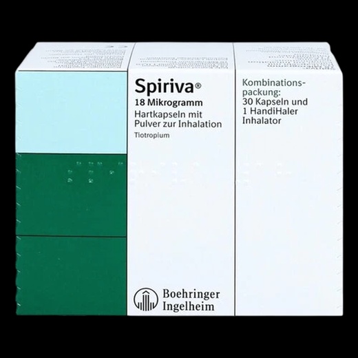 Acheter Spiriva - inhalateur et capsule de tiotropium