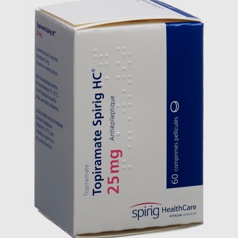 Acheter Topiramate - Illustration de comprimés et coffret