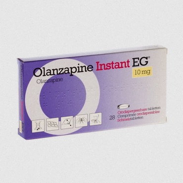 Boîte d'Olanzapine - prescription et comprimés