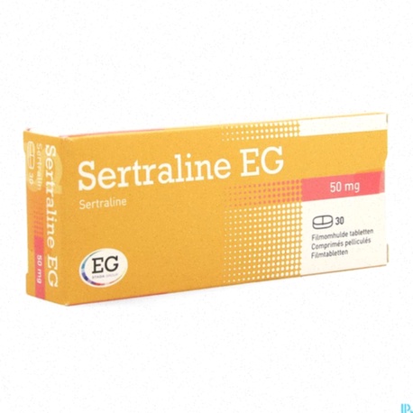 Acheter Sertraline - Illustration de gélules et boîte de médicament